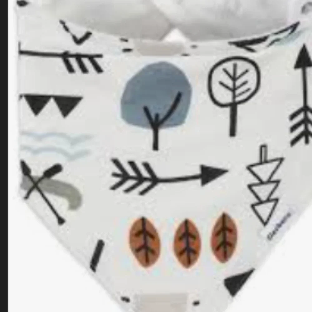 Modern‎ Moments by Gerber Adventure Print Bandana Bib with Snaps